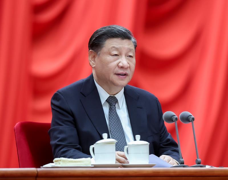 △2023年4月3日,学习贯彻习近平新时代中国特色社会主义思想主题教育工作会议在北京召开。习近平总书记出席会议并发表重要讲话。